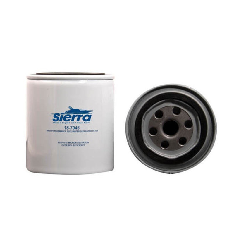 Sierra 18-7945 Long Fuel Filter/Water Separator, 10 Micron