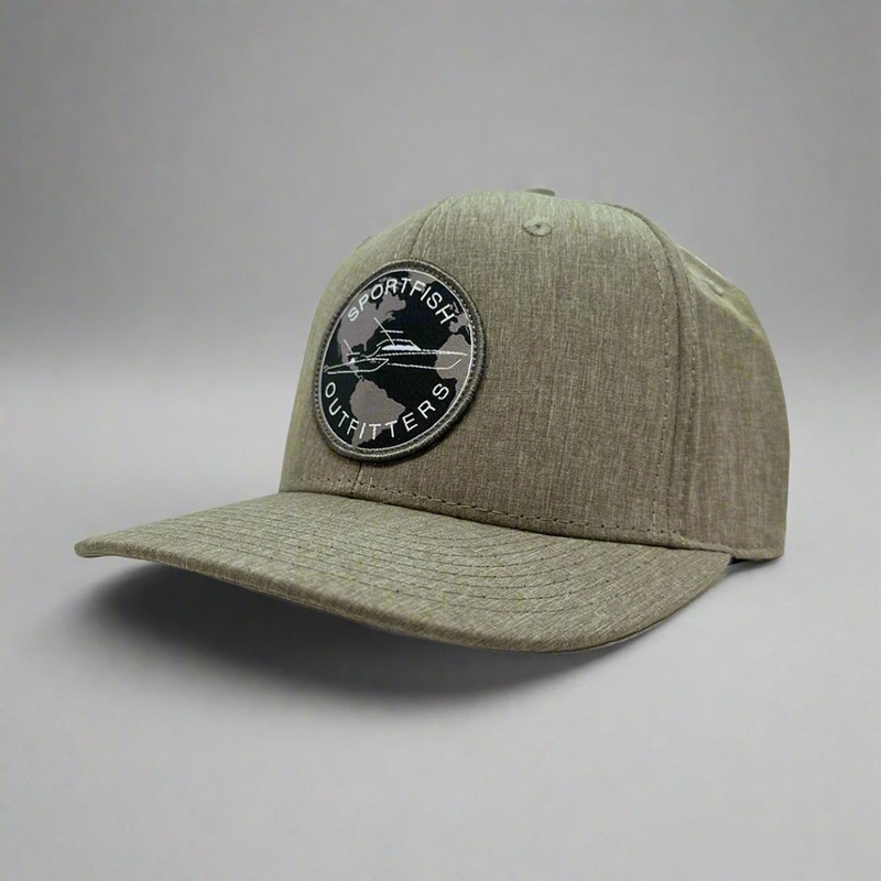 Sportfish Outfitters Globe – Tritech Heather Surplus Adjustable Hat