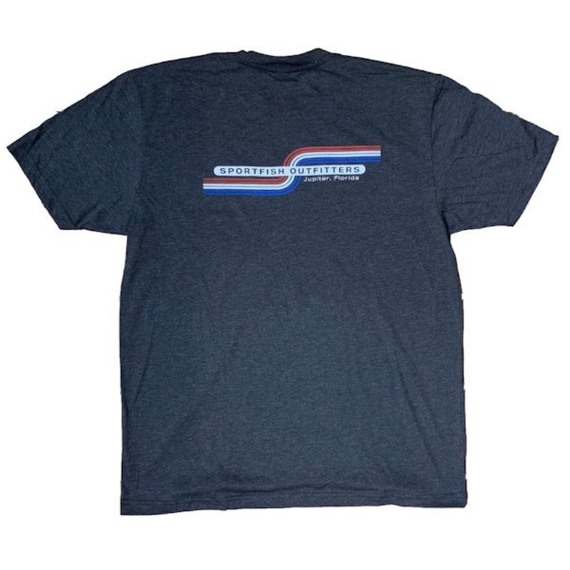 Sportfish Outfitters Mens Red, White, and Blue Shirt M USA