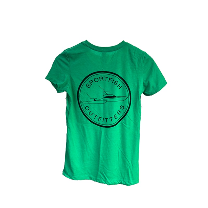 Sportfish Outfitters Super Soft Women’s Lucky Green Shirt M Lucky Green