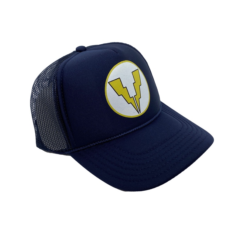 Deadrise Project Bolts Trucker Hat – Navy