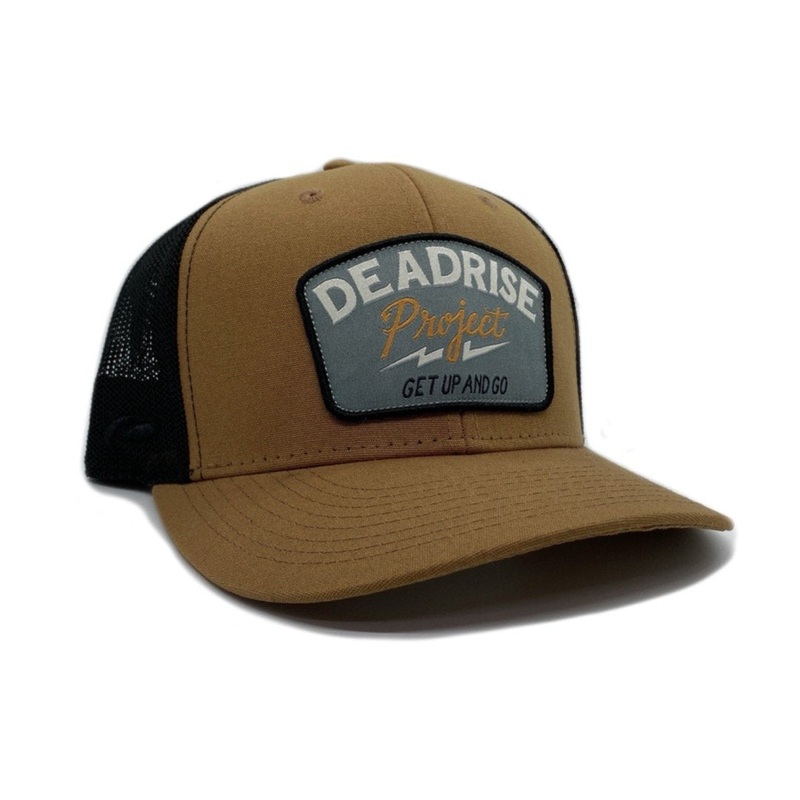 Rust Patina Deadrise Project Badge Hat