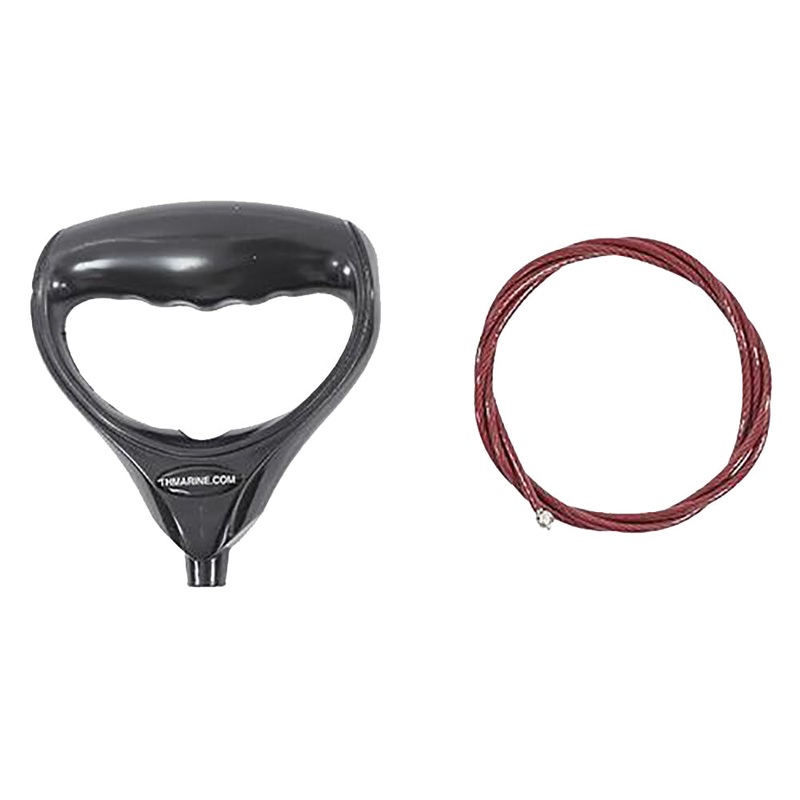 T-H Marine G-Force Trolling Motor Handle  Cable – Black [GFH-1G-DP]