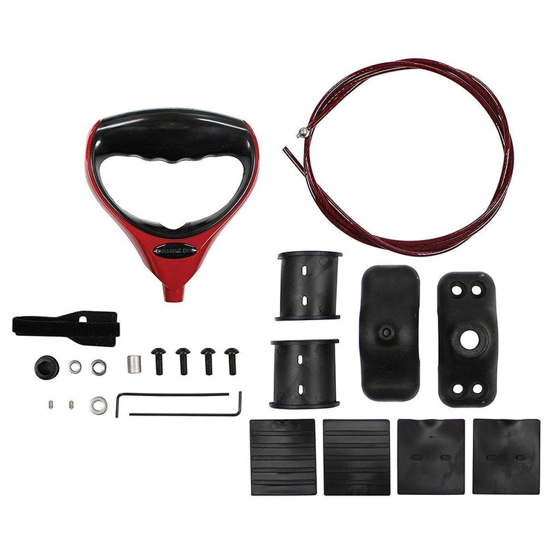 T-H Marine G-Force Trolling Motor Handle  Cable w/Trolling Motor Clamp – Red [GFH-CA1R-DP]