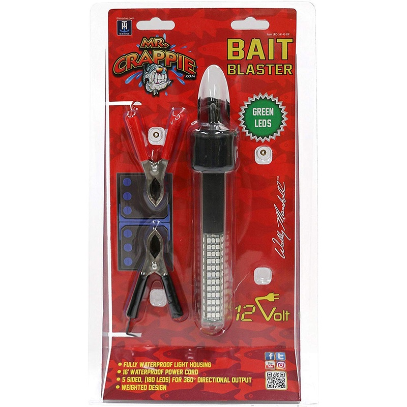 T-H Marine Mr. Crappie Bait Blaster – Underwater Green Light [LED-34143-DP]
