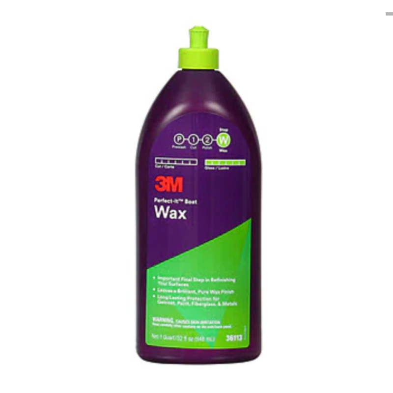 3M Perfect-It Boat Wax Quart