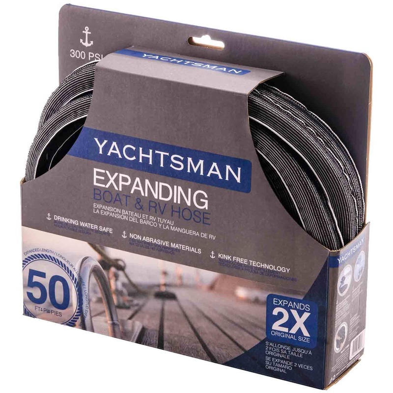 50′ Yachtsman Maxshield Heavy Duty Fabric Hose, 300 psi