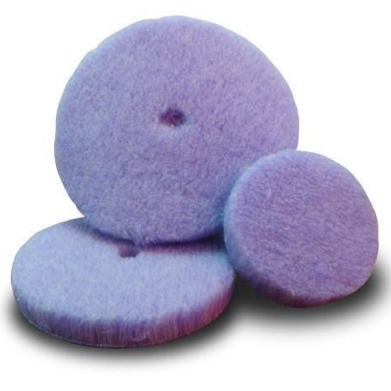 Lake Country Purple Foamed Wool Pad 7 inch