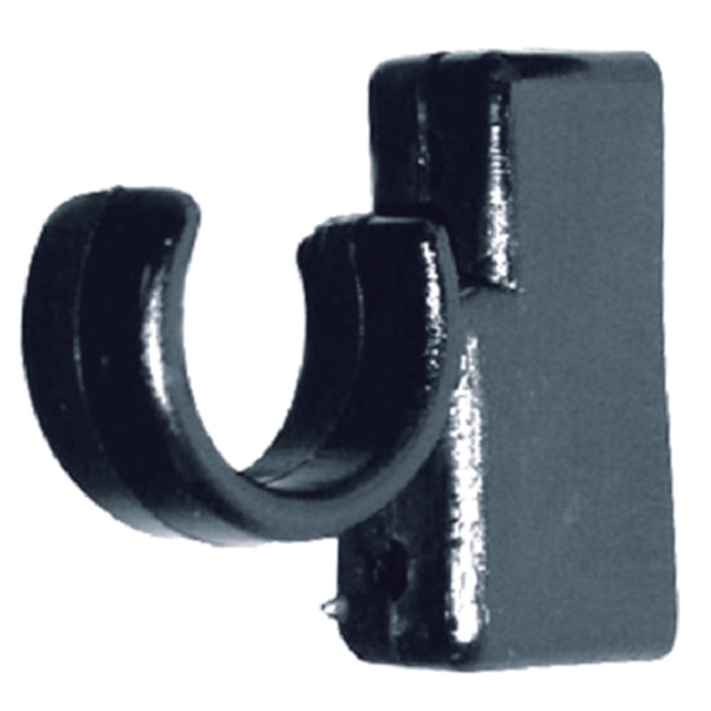 Light Storage Clips, Pair Black