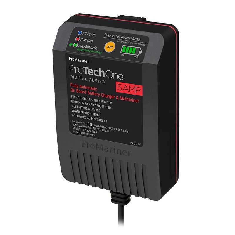 ProMariner ProTechOne – 5 AMP – AC Inlet [24105]