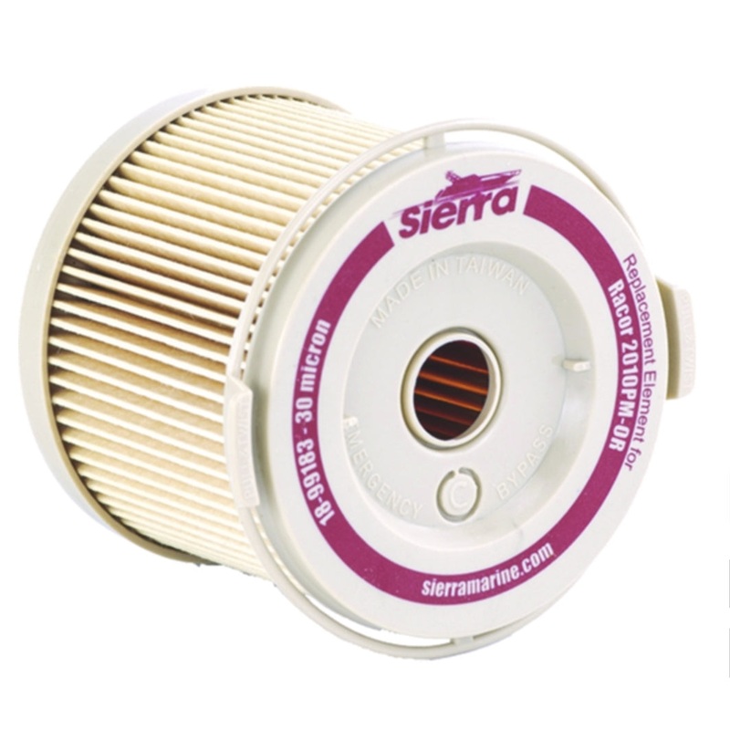 Sierra 2010 Filter Element For 500 Series Racors 10 Micron Blue