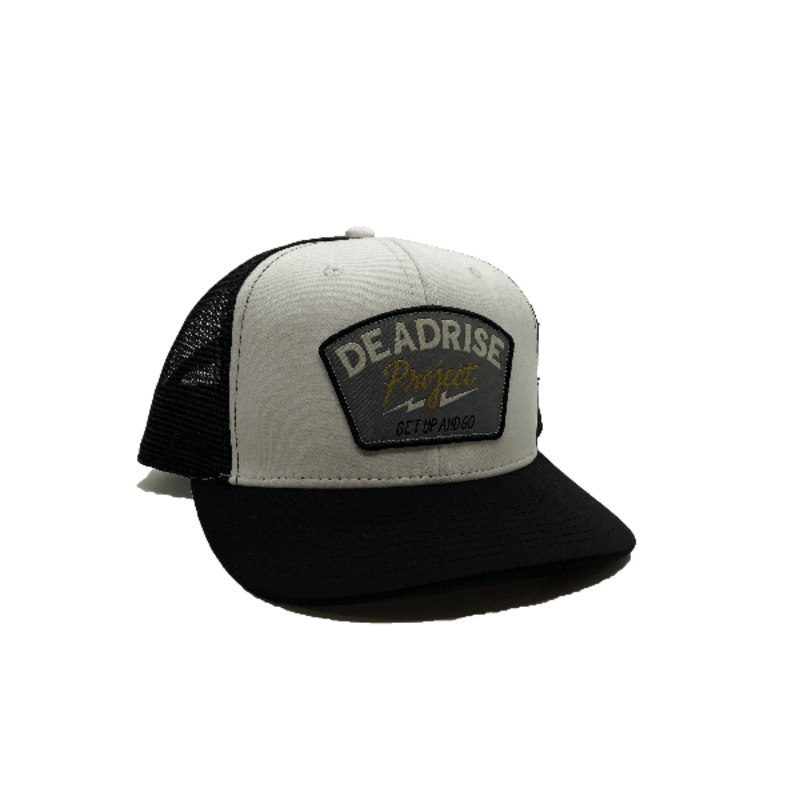 White Deadrise Project Badge Hat