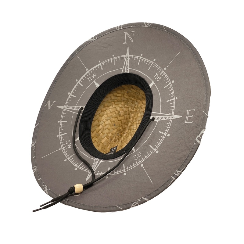 Jupiter Lighthouse Straw Hat – Compass Rose