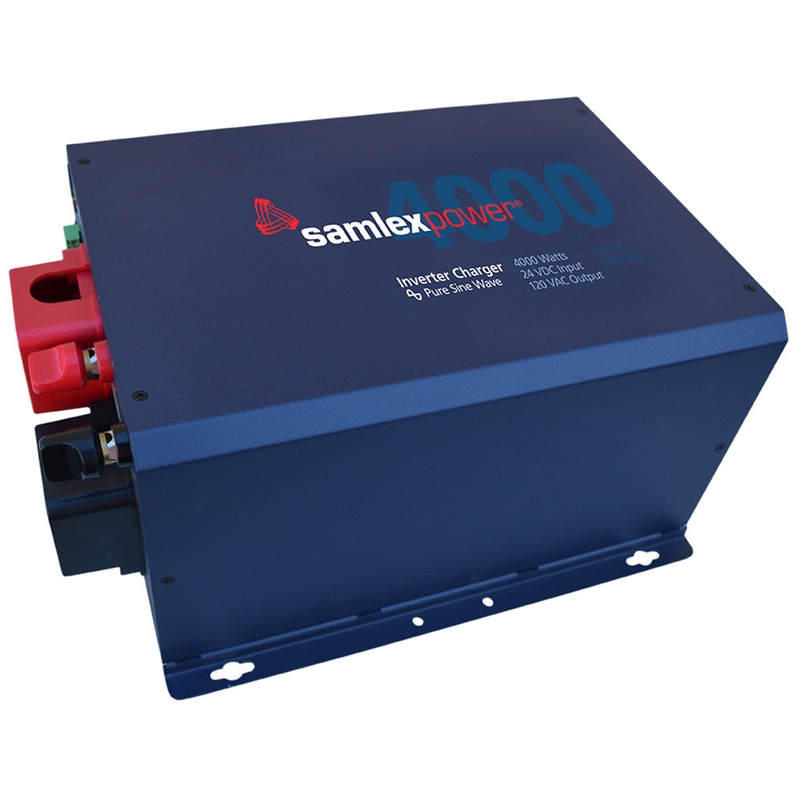 Samlex 4000W Pure Sine Inverter/Charger – 24V [EVO-4024]