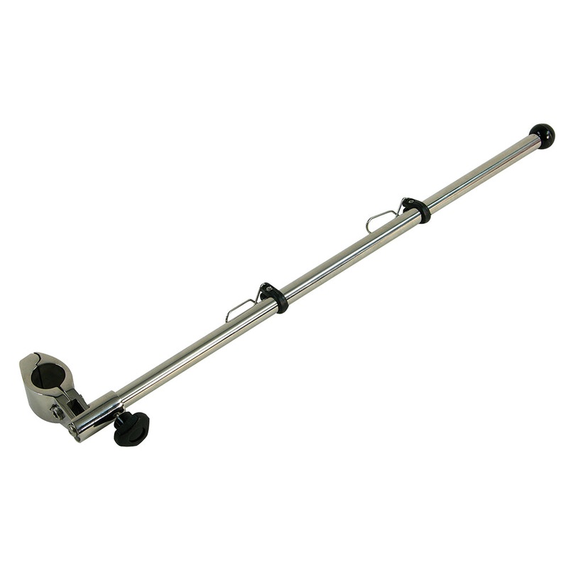 Whitecap Clamp-On Flag Pole – 1/2″ Diameter Stainless Steel Clamp  Pole [S-5011]