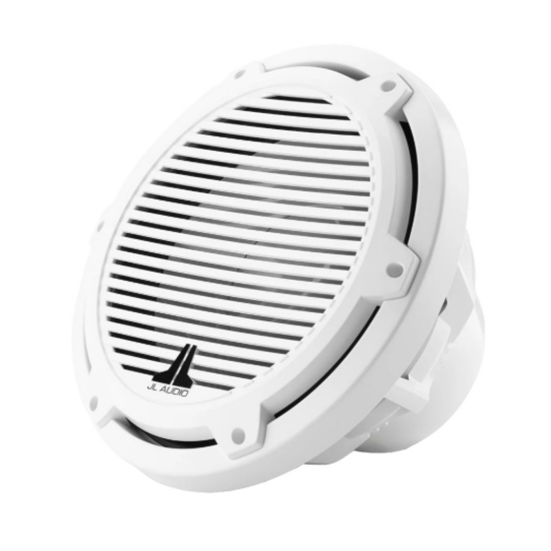 JL Audio M3 10″ Marine Subwoofer w/Gloss White Classic Grille – M3-10IB-C-Gw-4