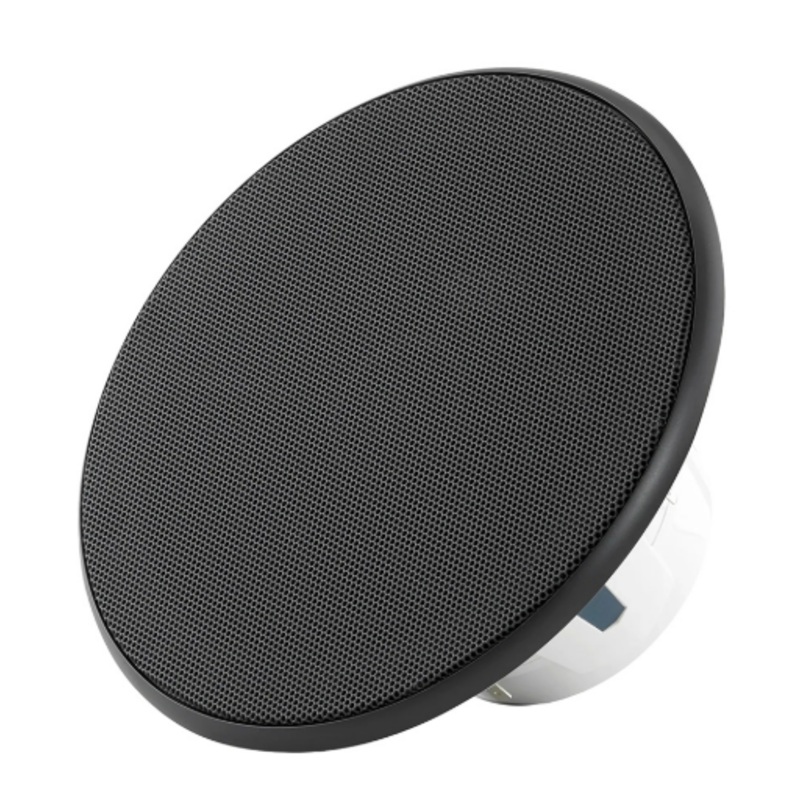 JL Audio M6 Series 6.5″ Marine Coaxial Speakers w/Black Luxe Grille – M6-650X-L-SbSb-Single
