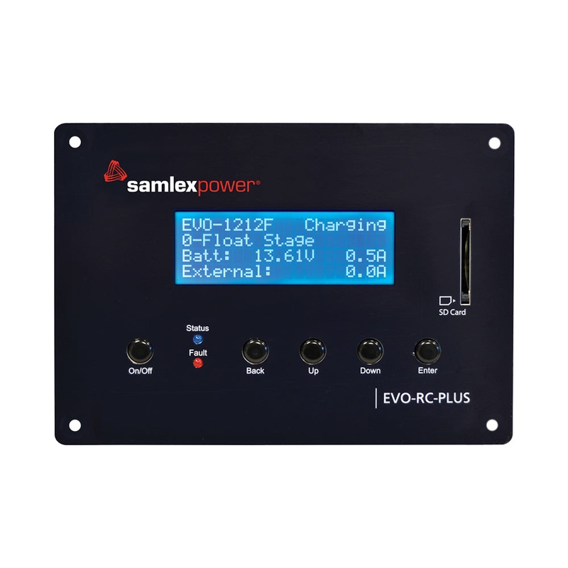 Samlex Programmable Remote Control f/Evolution F Series Inverter/Charger – Optional [EVO-RC-PLUS]