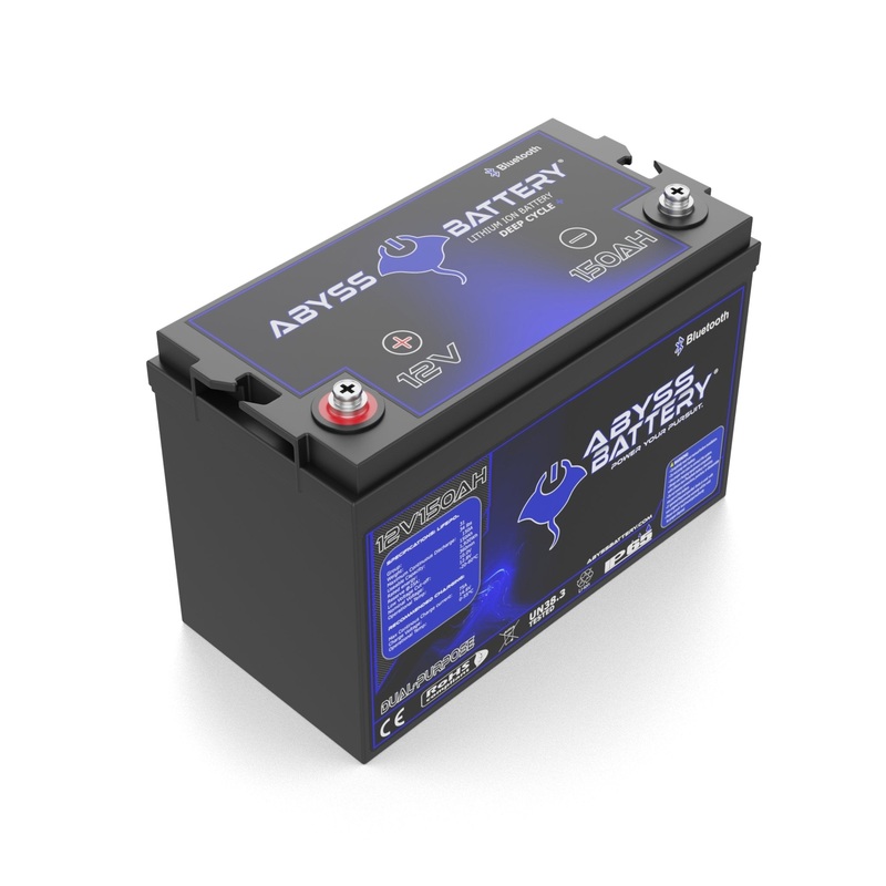 Abyss Battery 12V 150AH Dual-Purpose Marine Lithium Battery