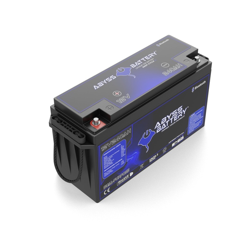 Abyss Battery 12V 240Ah Dual-Purpose Marine Lithium Battery Non-Bluetooth