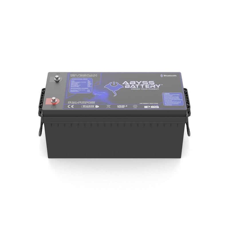 Abyss Battery 12V 350Ah Off-Grid II Dual-Purpose Marine Lithium Battery Bluetooth