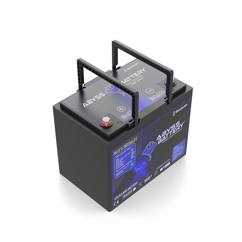 Abyss Battery 24V 50Ah Lithium Trolling Motor Battery