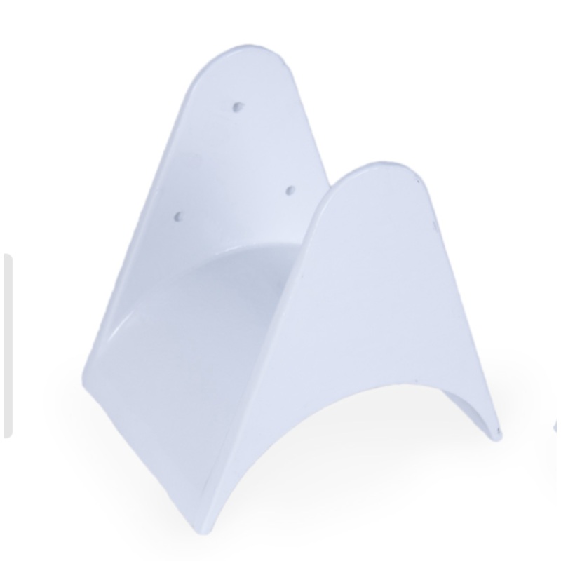 Hose Hanger White Aluminum Small