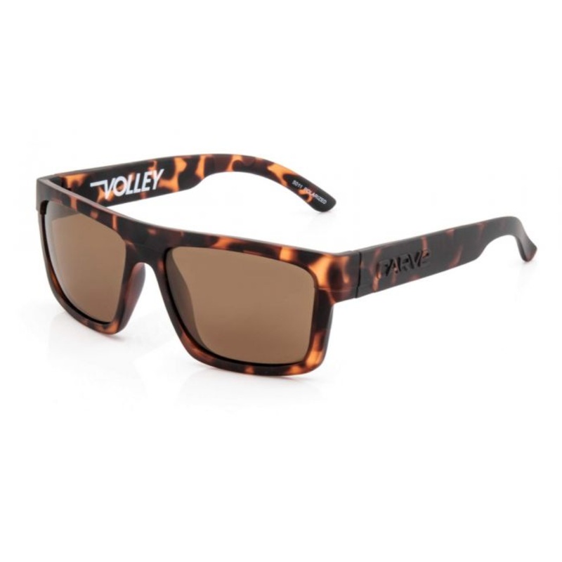 Carve Sunglasses – Volley Matte Tort/Brown Polarized Floatable