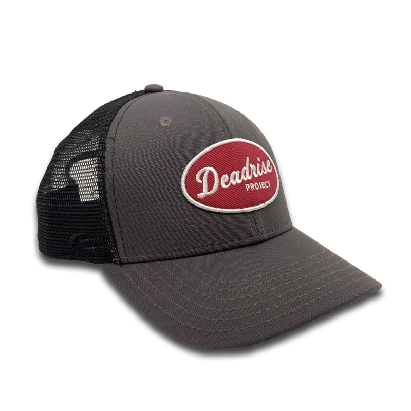 Deadrise Gas Station Hat – Charcoal/Black