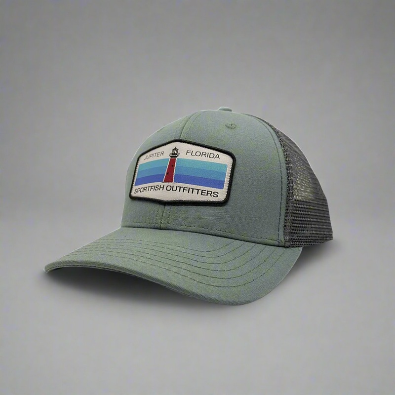 Lighthouse Hat Mid Crown Organic Canvas Mineral/Slate