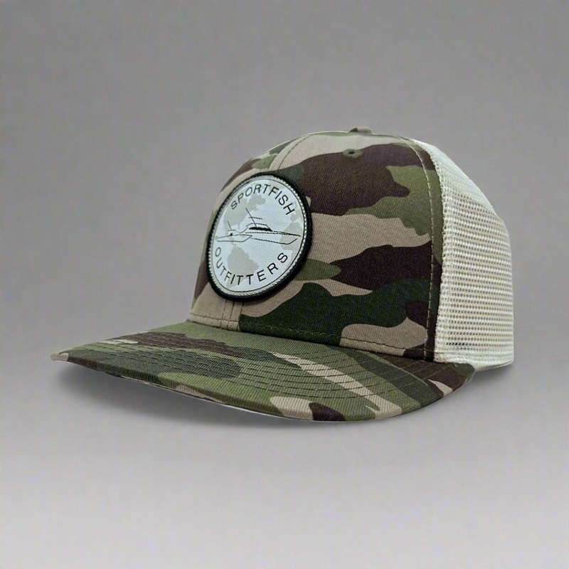 Sportfish Outfitters Camo / Tan Globe  Hat