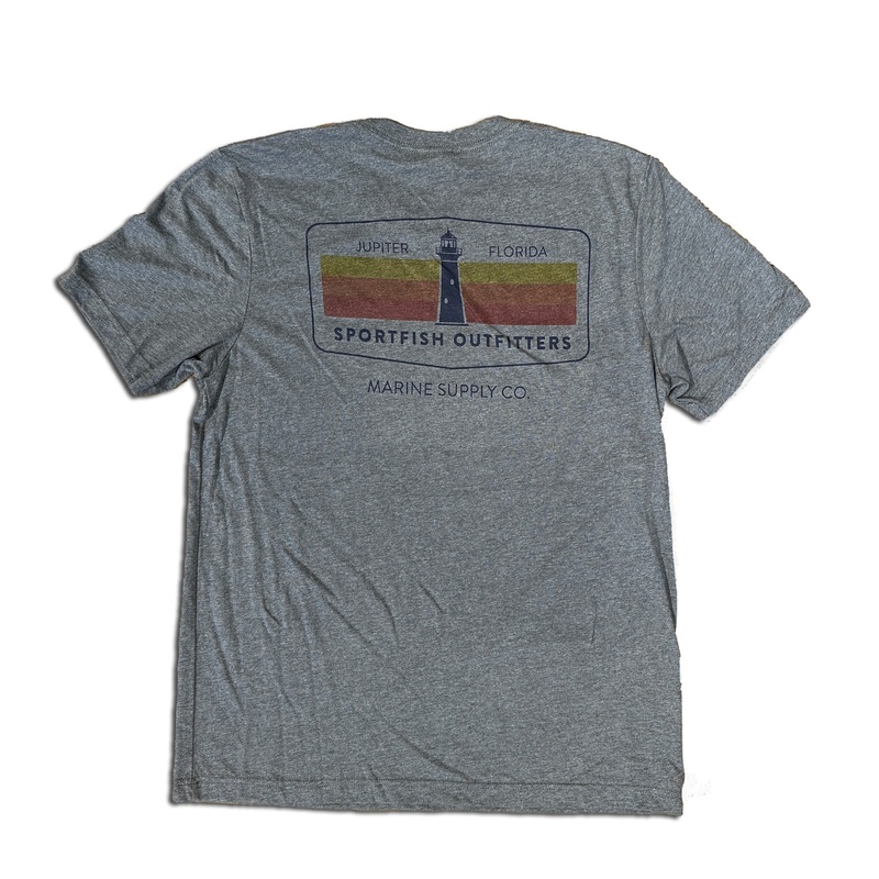 Vintage Jupiter Lighthouse Shirt – Heather Grey M