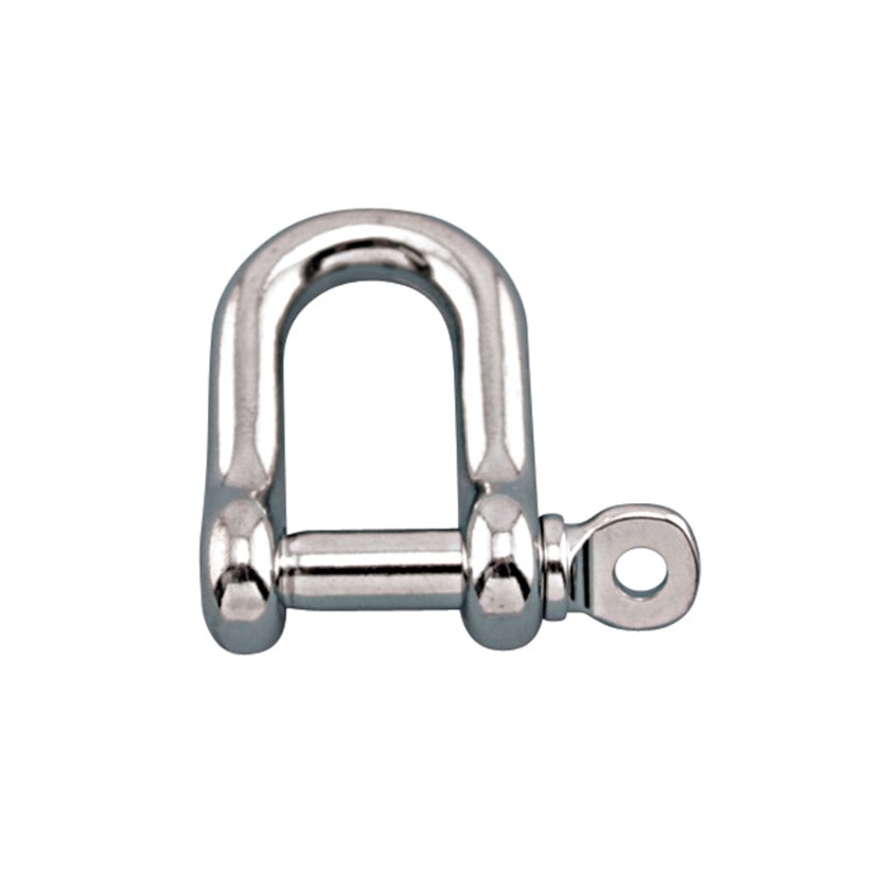 Straight D Shackle 5/32″ – 316SS