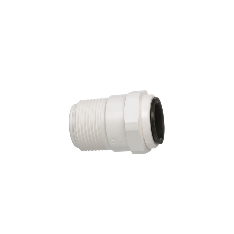 AquaLock Plastic Male Adapter, 3/4″ CTS x 3/4″ NPT