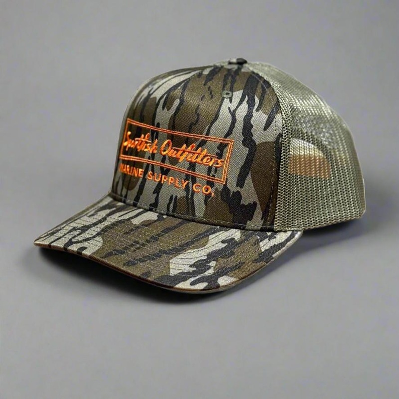 Bottomland Camo Low Country Marine Supply Hat