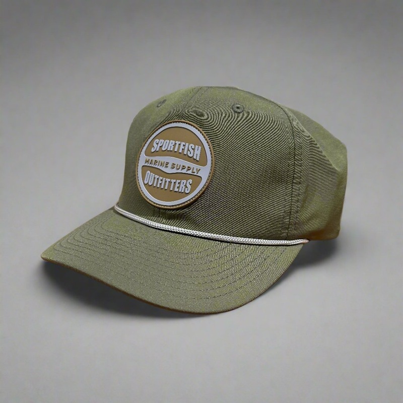 Classic Helm Rope Hat Army Green