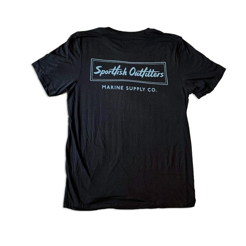 Classic Supply Co Tee Black Medium
