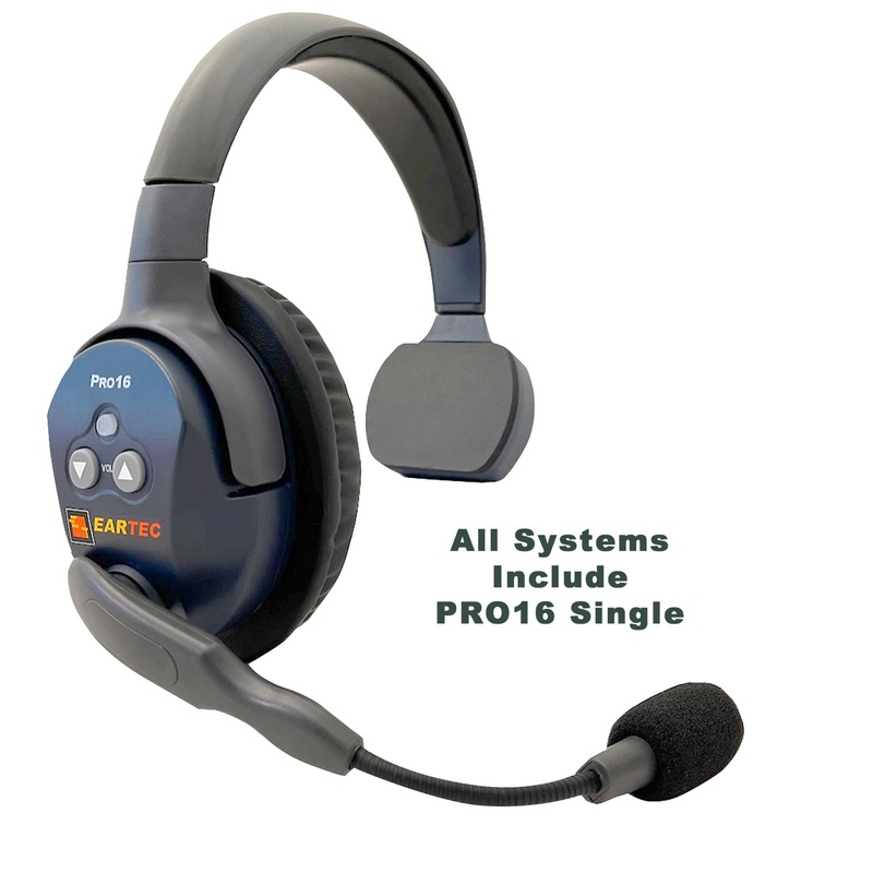 Eartec Ultralite PRO16 Single Ear Headset Remote