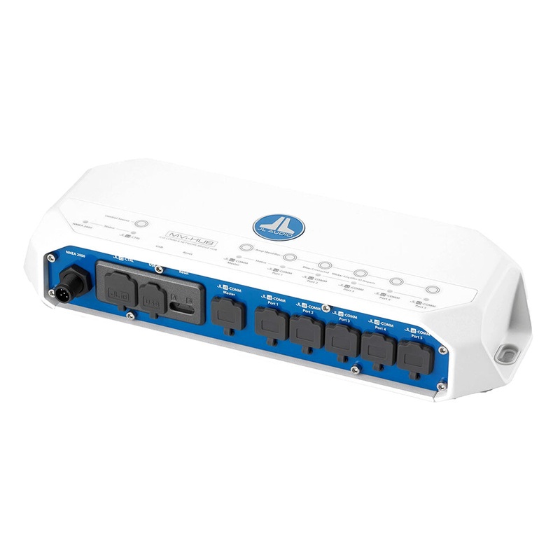 JL Audio JLid Comm  Network Bridge Hub f/MVi Amplifiers – MVi-HUB [010-03342-00]