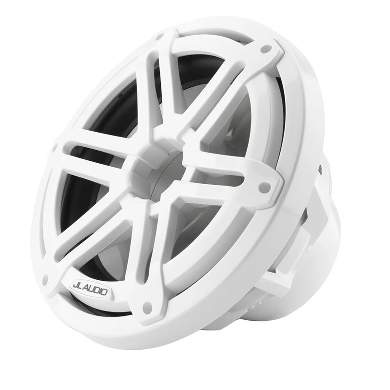 JL Audio M3 10″ Marine Subwoofer w/Gloss White Sport Grille – M3-10IB-S-Gw-4 [010-03072-00]