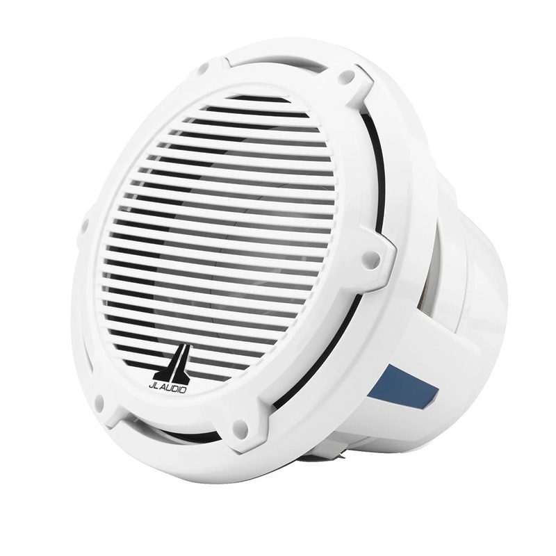 JL Audio M6 10″ Marine Infinite-Baffle Subwoofer w/Gloss White Classic Grille – M6-10IB-C-GwGw-4 [010-03083-00]