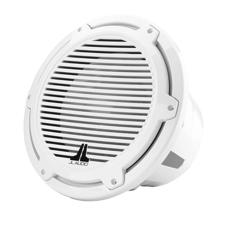 JL Audio M7 12″ Marine Subwoofer w/Gloss White Classic Grille – M7-12IB-C-GwGw-4 [010-03285-00]