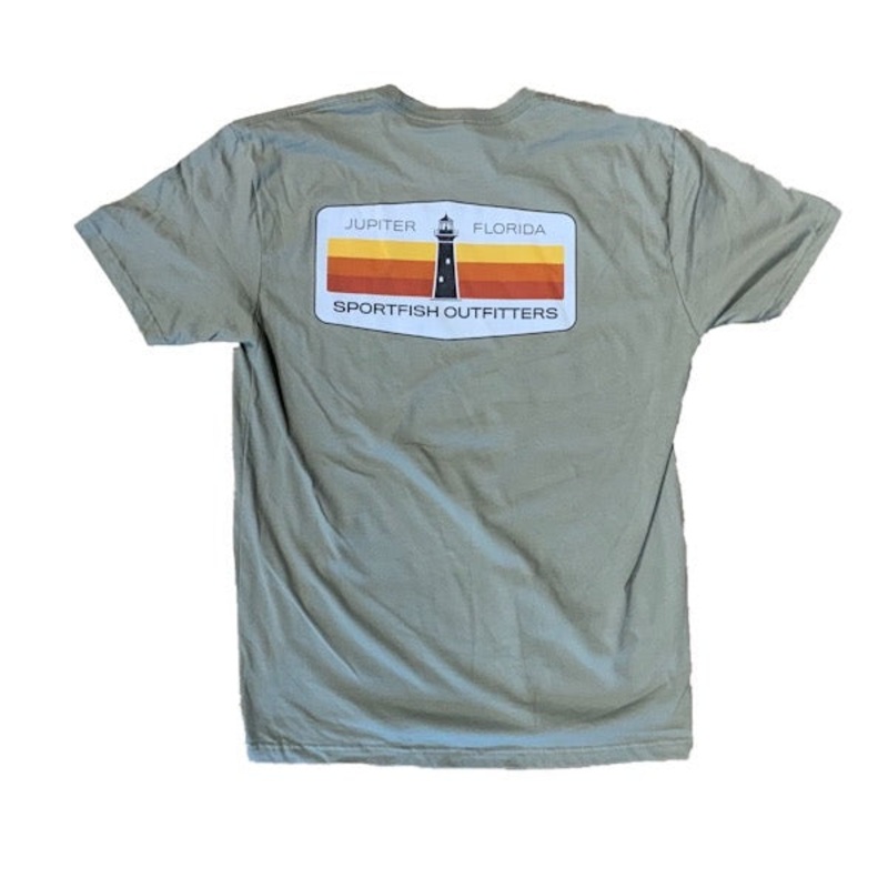 Jupiter Lighthouse Shirt – Olive Green M Olive Green