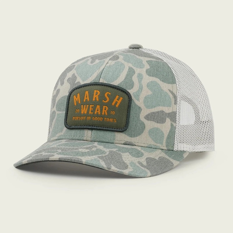 Marsh Wear Alton Camo Trucker – Green Mallard Camo
