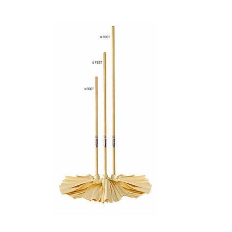 TD Mop Double Chamois Mop – Original Material 4′ White Double