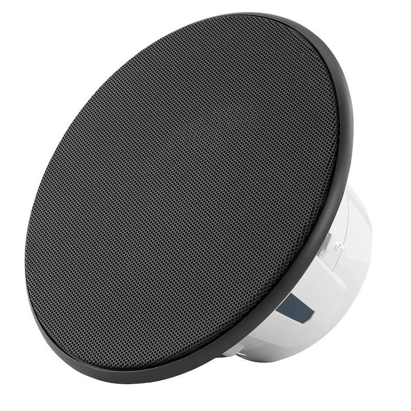 JL Audio M6 Series 7.7″ Marine Coaxial Speakers w/Black Luxe Grille – M6-770X-L-SbSb-Single [010-03866-00]